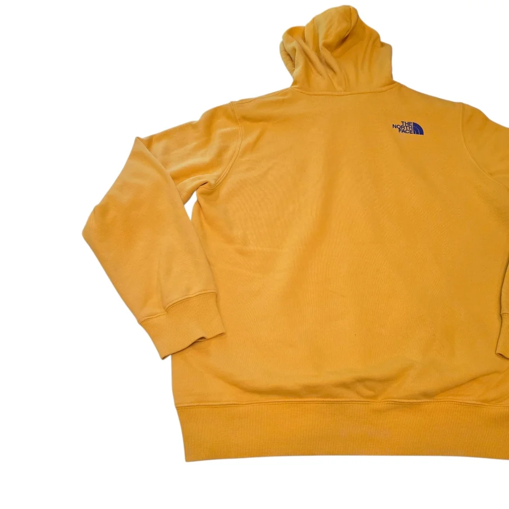 The North Face Places We Love Baggin' Peaks Logo‎ Gold Hoodie Sweatshirt, Mens M